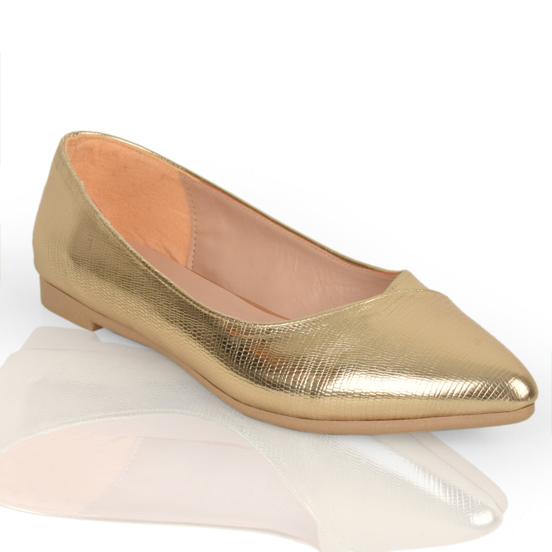 فلات مدبب لامع